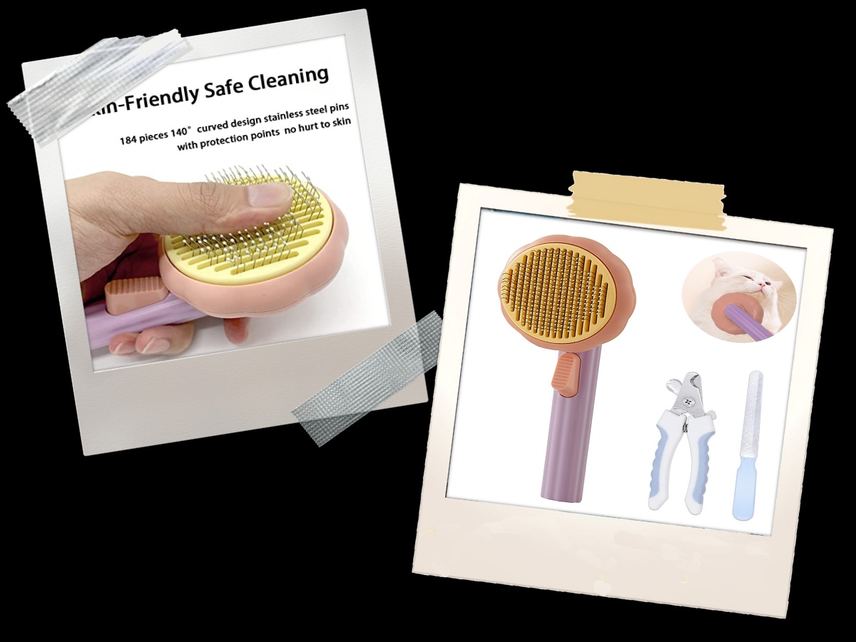 Self Cleaning Slicker Brush